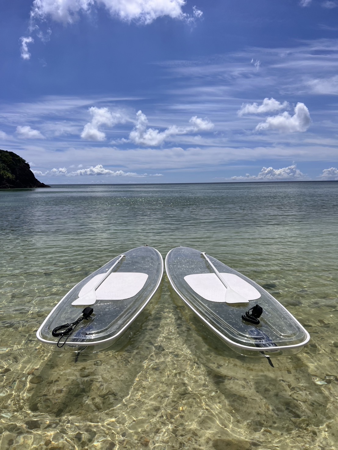 Ishigaki Clear Sup - 透明な海と、透明なボードで